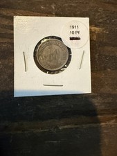 1911 Deusches Reich 10 Pfennig Coin