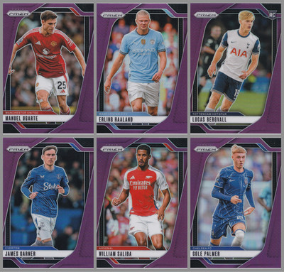 Panini Prizm Premier League 2024-25 Purple Prizm