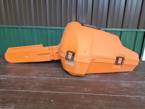Vintage Stihl Chainsaw Large 39" Storage Hard Carry Case Fits MS261 026 20" Bar