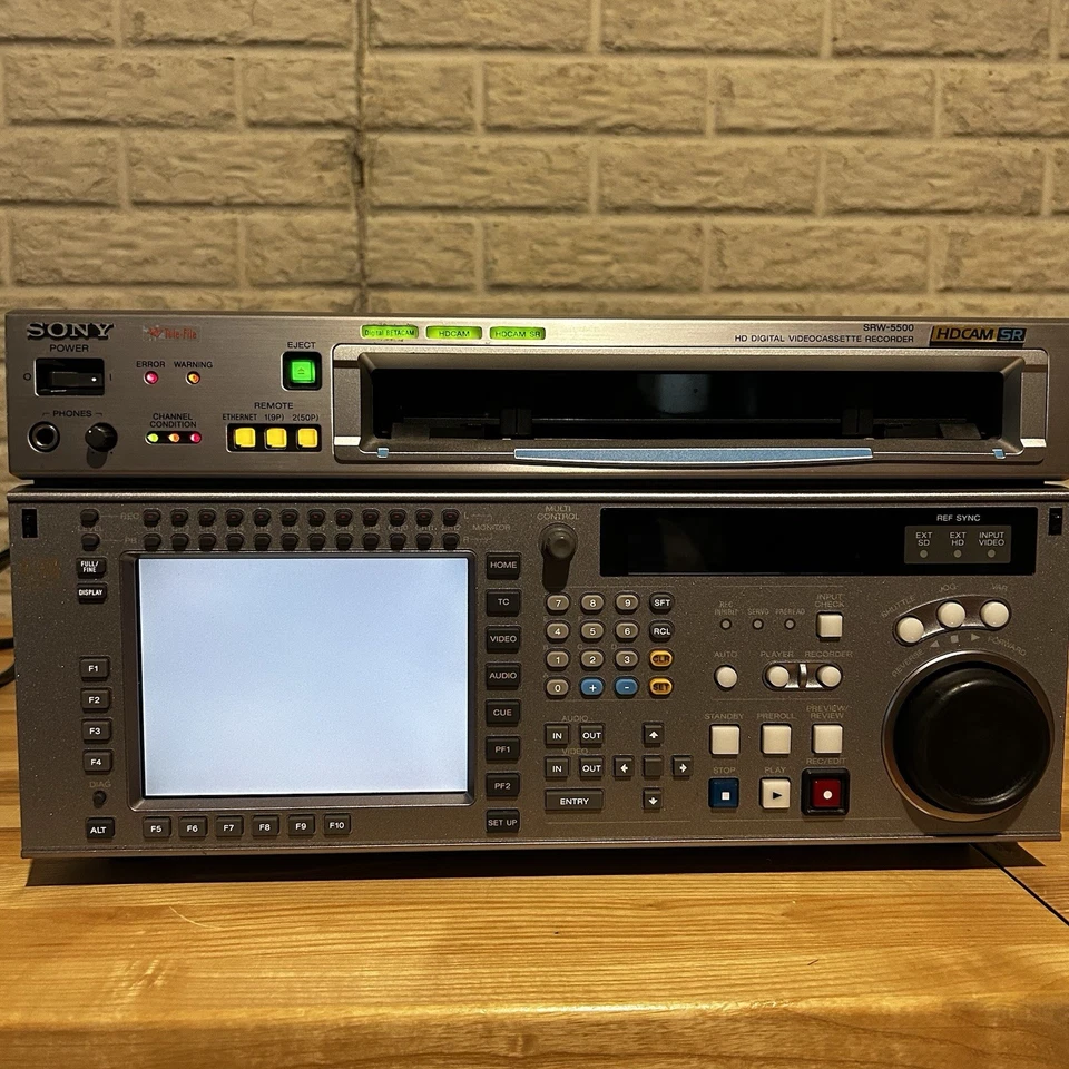 Sony SRW-5500 HDCAM-SR Studio VTR – Powers On, Accepts Tape – No Hour Meter - Image 2 of 4