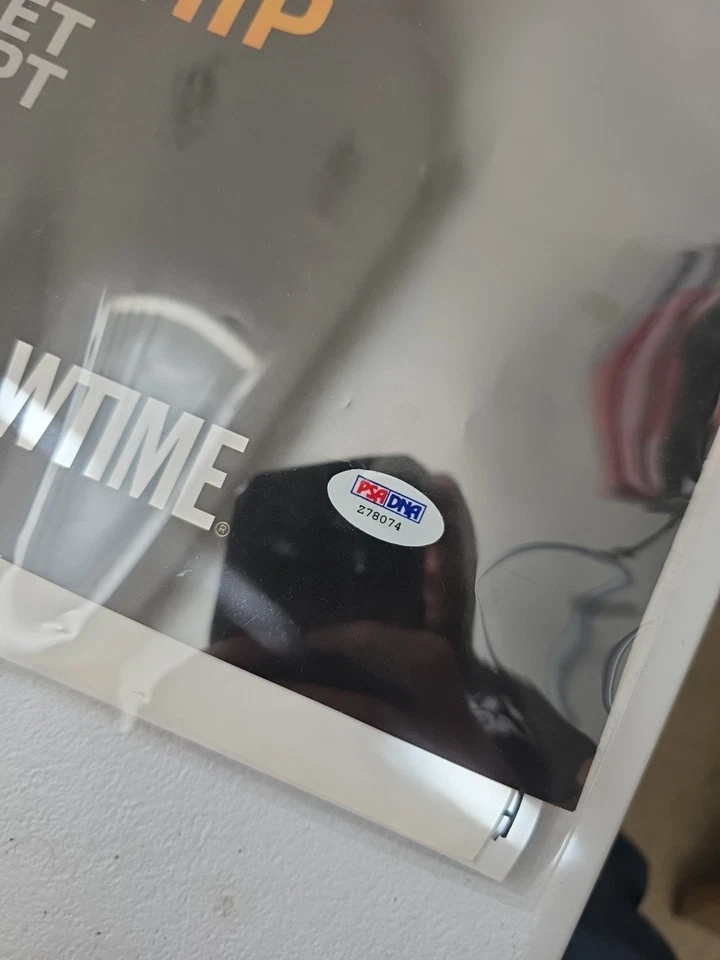 Póster Strikeforce Miesha Tate vs Ronda Rousey firmado a mano 27x39 UFC PSA raro Foto 4 de 4