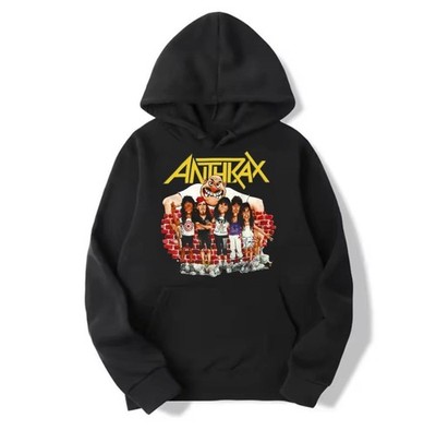 Vintage ANTHRAX Graphic Print Herren Unisex Hoodie S M L XL 234XL