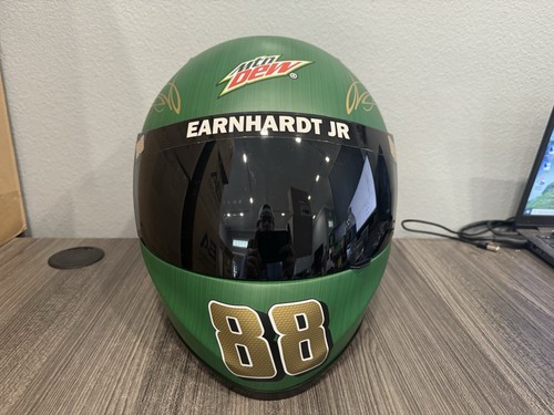 Full Size BrandArt 2015 Dale Earnhardt Jr #88 Diet Mountain Dew Replica Helmet + - Picture 2 of 11