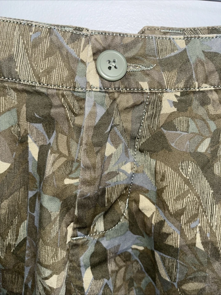 Pantalones Cortos Chinos Columbia Para Mujer Camuflaje Talla 6 Ajuste Regular Mezcla Algodón Bolsillo Foto 3 de 4