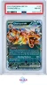 CHARIZARD EX POKEMON OBF EN-OBSIDIAN FLAMES 2023 125 PSA 8