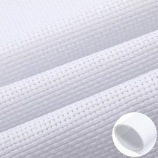 Needlepoint Canvas 20 x 24 Inches 18 Mesh Blank White Canvas with 36 Colors C...