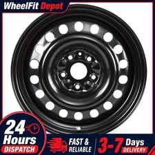 New 17 X 7 Inch Wheel Black Steel Rim For 2019-2024 Toyota Rav4 Oem Quality Us