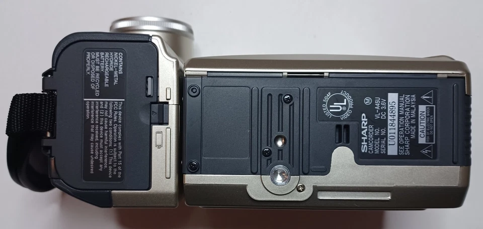 Sharp VL-A45U Viewcam 8 Video8 Camcorder VCR Player Camera Video Transfer - Image 4 of 4