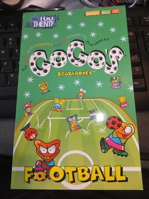 GOGOS CRAZY BONES - FOOTBALL -  TOP RAR - LEER - Sehr Selten MAGIC BOX Int.