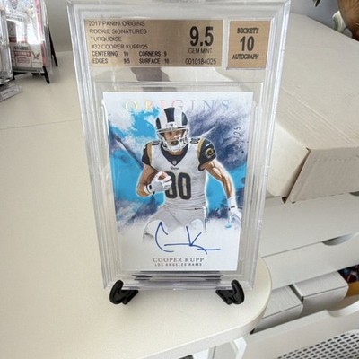 Panini Origins Cooper Kupp Rookie Auto #RA-CK 10/25 BGS 9.5 JERSEY # 🔥