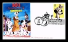 Dr Jim Stamps 101 Dalmatians Art Of Disney First Day Issue Cachetcover