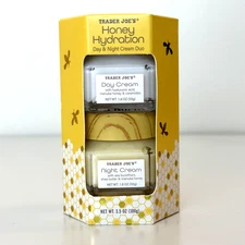 Trader Joe’s Honey Hydration Day & Night Cream Duo Hyaluronic Acid Manuka Honey