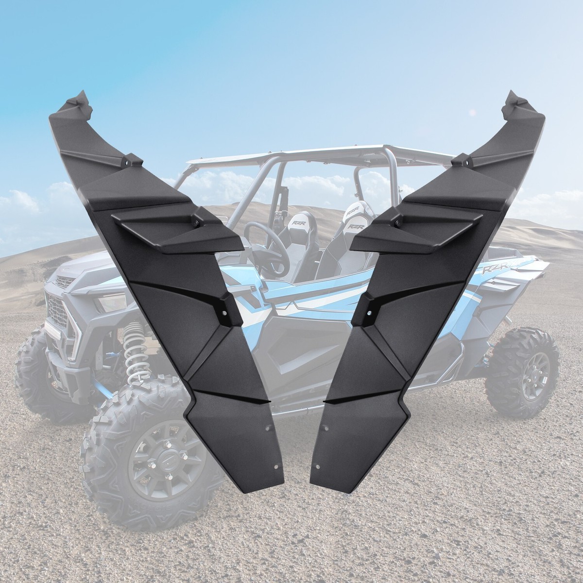 2205949 Lot De 4 Plaquettes De Frein Compatibles Avec Polaris RZR XP Turbo 2016-2021, RZR PRO XP/PRO XP 4 2020-2024, Remplace 2206231, Kit Avant Et Arrière Inclus