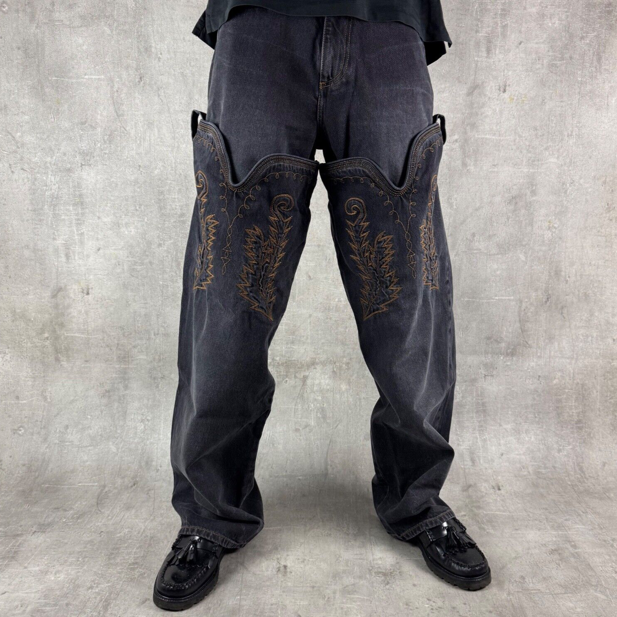 Y/PROJECT ワイプロジェクト カウボーイデニム Y/PROJECT Convertible Maxi Cowboy Cuff Jeans | eBay