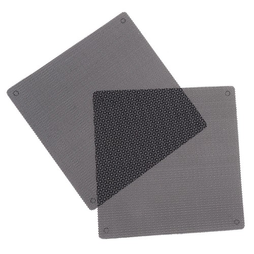 2 Pcs Dust Net Chassis Mesh Pvc Dustproof Case Cover Computer Fan - Afbeelding 8 van 12