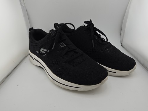 Skechers Women’s Go Walk Ultra Go Arch Fit Shoes Size US 8.5 Black - Pre-Owned