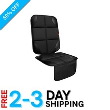 Adjustable Car Seat Protector - Waterproof, Non-Slip with Safe Storage for Kids