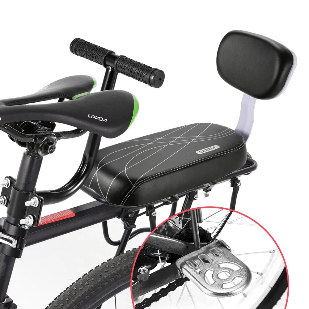 自転車本体 27\" bike with toddler seat at the back 27