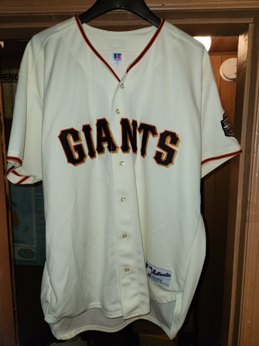 BARRY BONDS #25 SF GIANTS AUTHENTIC 2000 INAUGURAL SEASON BASEBALL JERSEY sz 52 - Picture 10 of 11