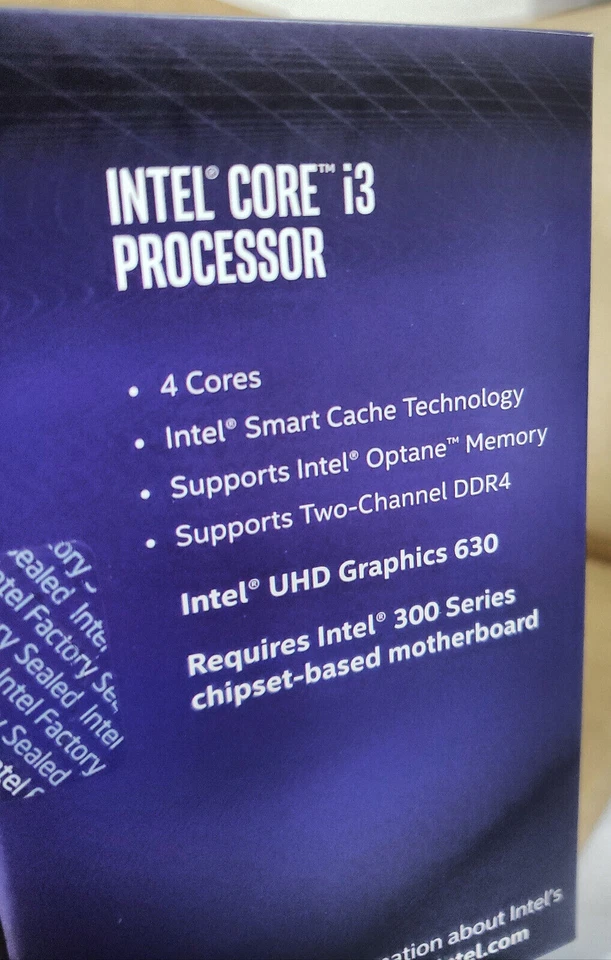 Intel Core i3-8100 4 Cores Coffee Lake LGA1151 3.6GHz 6MB Smart Cache CPU SR3N5 - Image 3 of 3