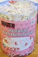 3x Holiday Foam STICKERS Alphabet Scrapbooking Cardmaking Craft Crafting Winter