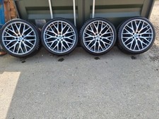 BMW G30 G31 G32 G11 G12 OEM 5 6 7 Series 636 20" Orbit Gray Cross-Spoke