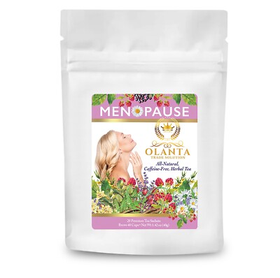 Red Clover, licorice root - MENOPAUSE HERBAL NATURAL TEA -menopause vitamins - 1