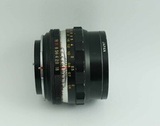 Petri 55mm F1.8 with Petri Mount - Spots and haze in lens