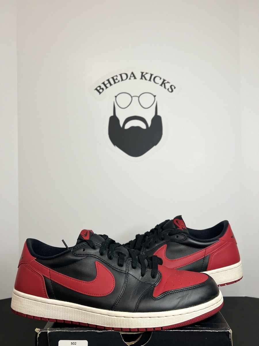 Jordan 1 Retro Low OG Bred 2015 Authentic Rare Vintage MJ 705329 