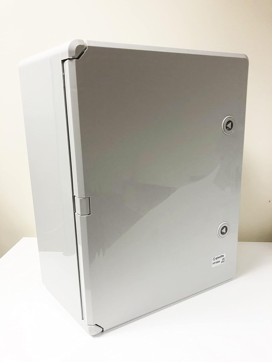 Plastim IP65 Plastic Weatherproof Lockable Electrical Enclosure 400x300x170mm