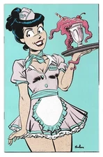 POPS CHOCKLIT HORRORS ~ VERONICA POP ART VIRGIN Archie Variant ~ LE 250 Sexy NM