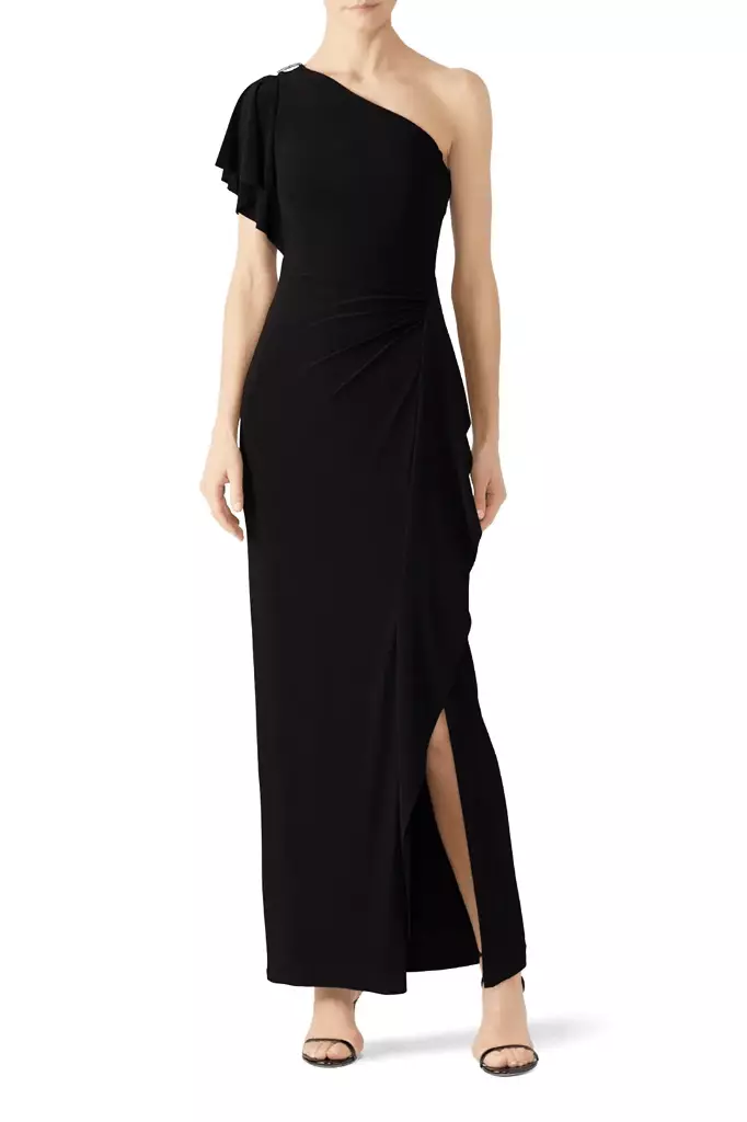 ralph lauren black dress