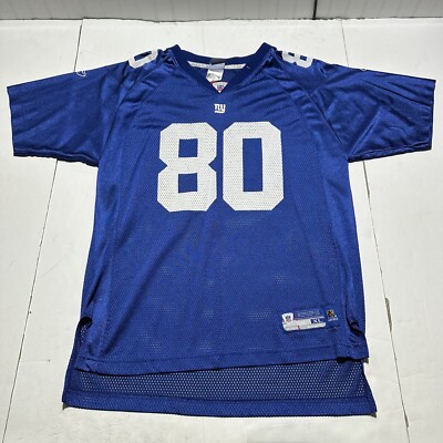 Vintage Jeremy Shocky Football Jersey Youth XL 18/20 Reebok New York Giants #80