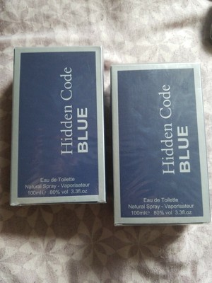 hidden code blue eau de toilette