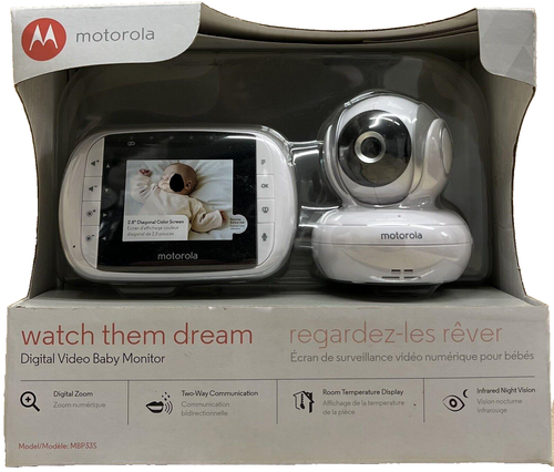 Motorola 2,4 GHz Wireless Digital Video Babyphone Infrarot Sicht erweiterbar - Bild 5 von 7