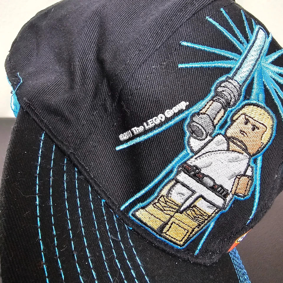 Lego Star Wars Sombrero Gorra Niños Talla Única Negro Luke Skywalker Masticable R2D2 Logo Juvenil Foto 2 de 4