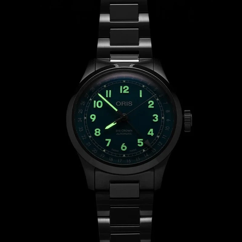 Мужские часы Oris Big Crown с указателем даты 40 мм сталь 01 754 7798 4065-07 8 20 06 - Изображение 3 из 4