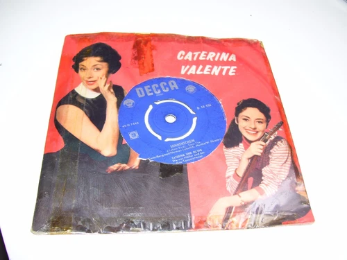 Caterina Valente - Sonnenschein * RARE DECCA 7" VINYL  HOLLAND 1960 *