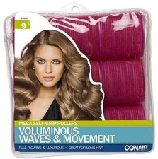 Choose Conair Mega Self Holding Rollers, adjusta curl soft curlers comfortable