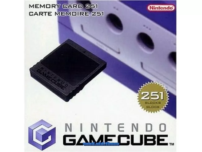 Gamecube - Memory Card 251 blocs 