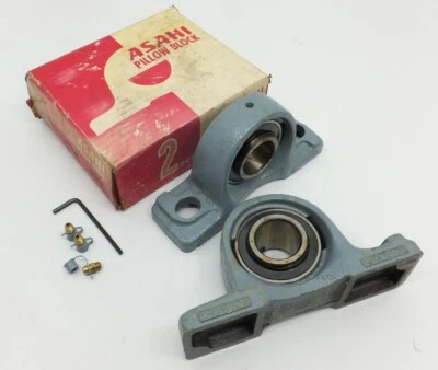 ASAHI UCP206-30 Pillow Block Bearing (Pair) 30mm Inner Diameter Bearing