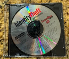 CD "Broderbund Identity Theft Protector" ScreenShot Deluxe 4.0 2000