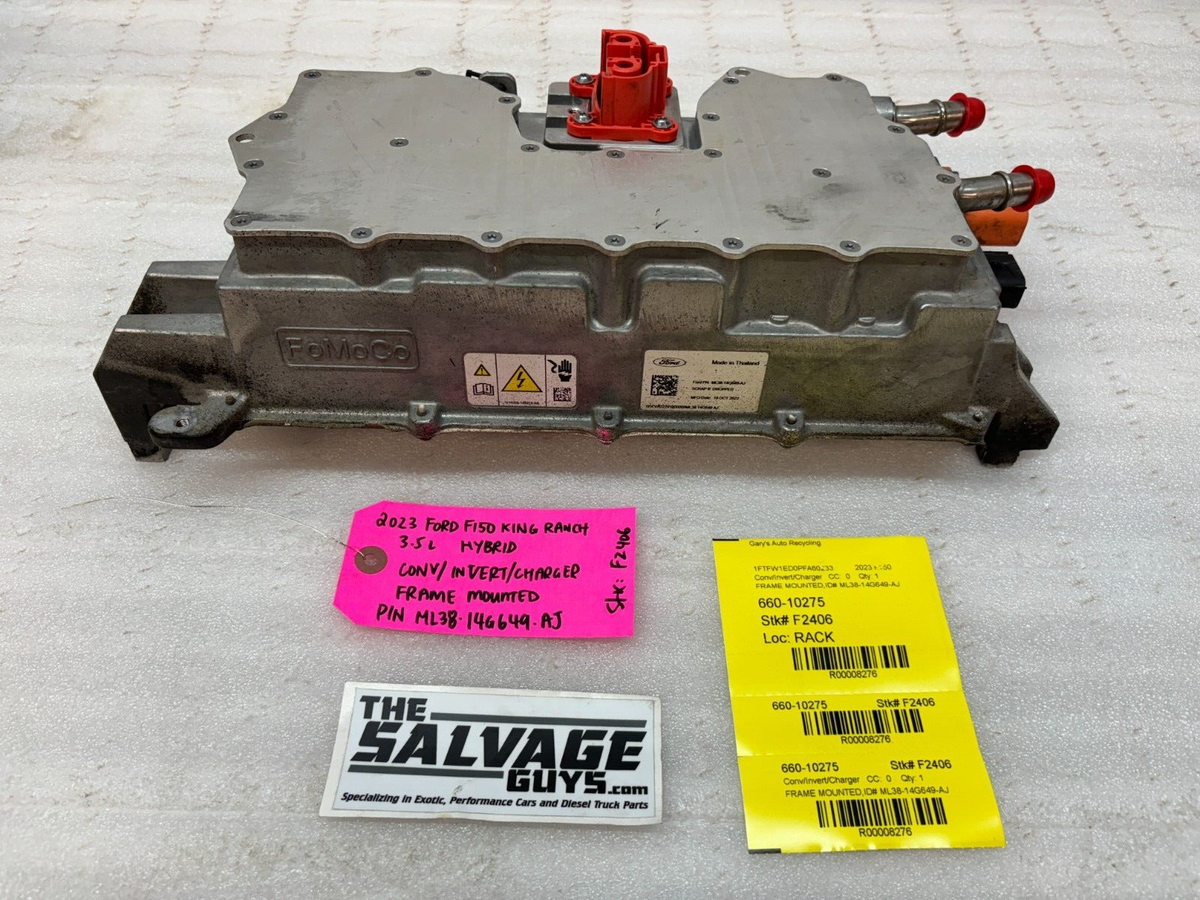 23 FORD F150 KING RANCH HYBRID 3.5 POWERBOOST VOLTAGE CONVERTER