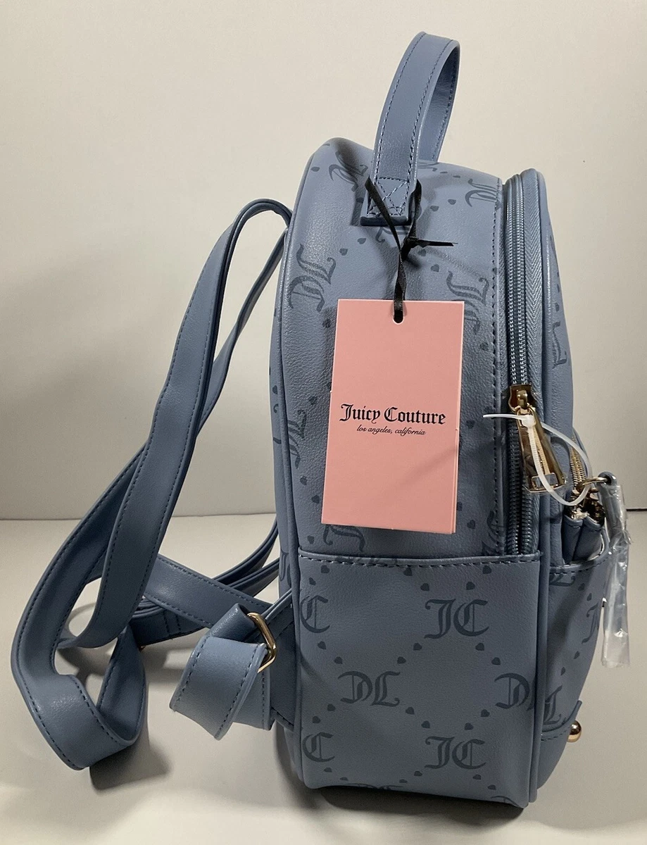 juicy couture blue backpack