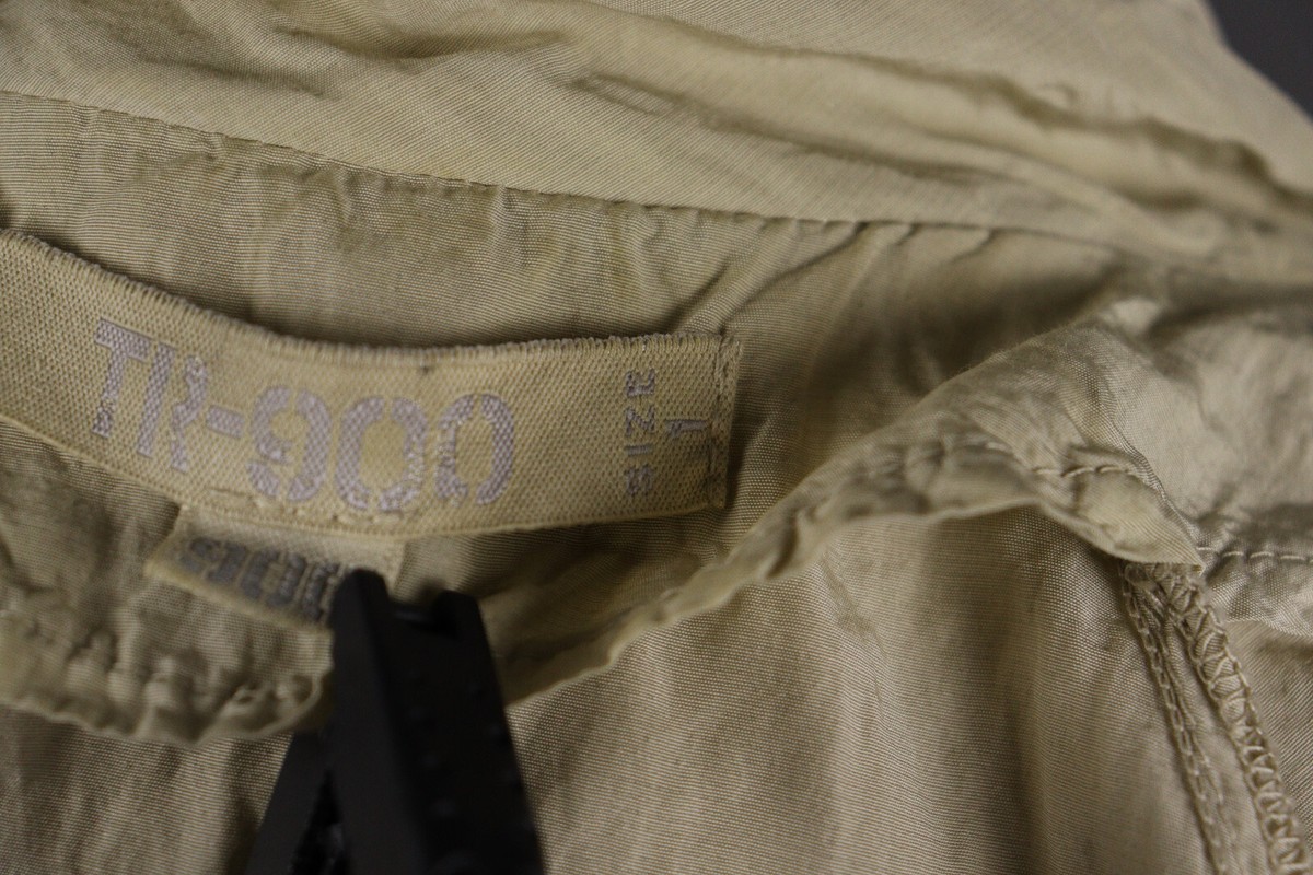 Transit Par Such TR-900 Beige Metal Designer Full Zip Coat Transit Par Such TR-900 Beige Metal Designer Full Zip Coat