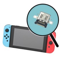 Nintendo Switch Repairs: Charging Port Replacement Mail-In Repair Service