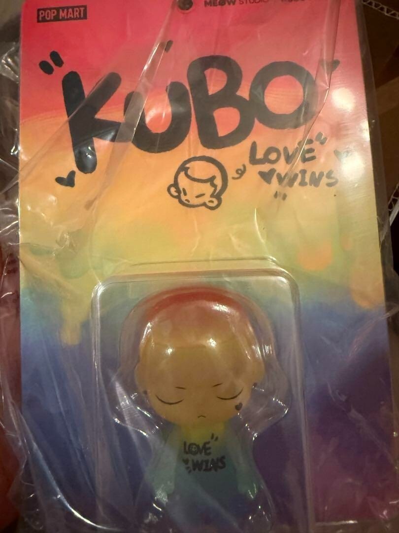 POPMART KUBO Rainbow Space Figure PVC Mini Collectible Toy