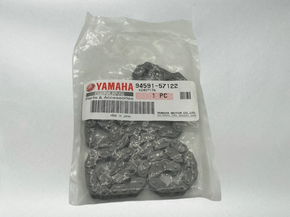 CADENA DE DISTRIBUCIÓN DE LEVA GENUINA YAMAHA OEM 2010-19 YZ450F WR450F FX 94591-57122-00 1 Foto 3 de 4