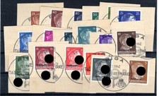 Ukraina 1/18 idealna RIGA gest. Luksusowy wycinek listu (CA0189