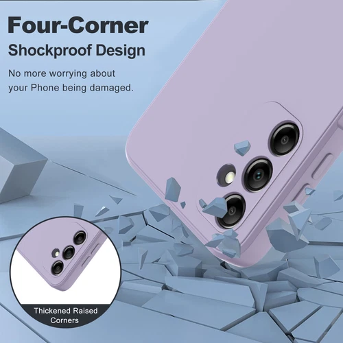 Custodia silicone antiurto telefono 5G per Samsung Galaxy A14 A15 A54 A55 A25 - Foto 24 di 56